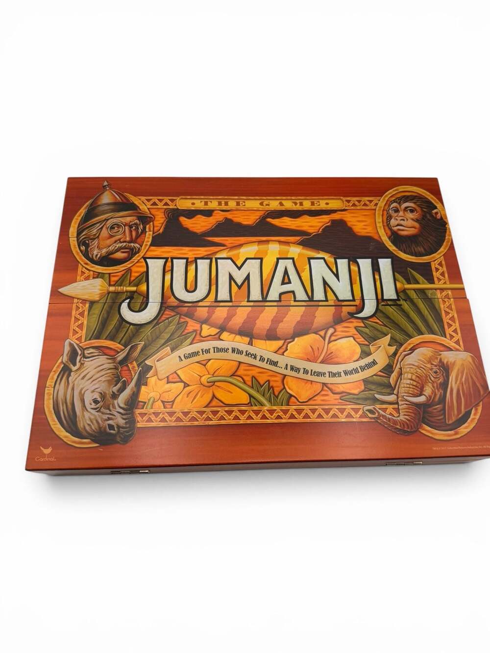 Jumanji The Game Wooden Box Edition by Cardinal